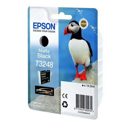 Epson originální ink C13T32484010, matt black, 14ml, Epson SureColor SC-P400