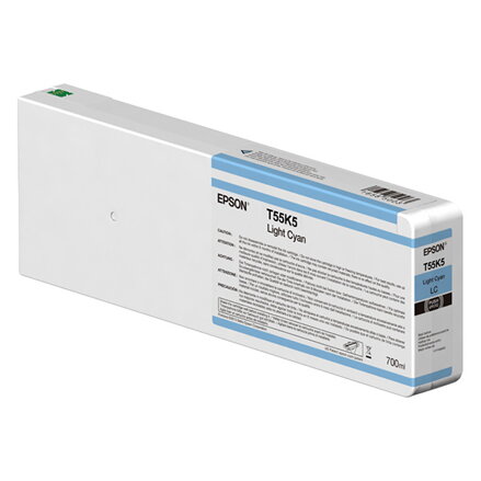Epson originální ink C13T55K500, light cyan