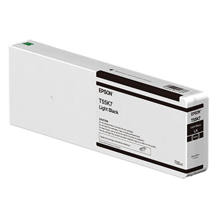 Epson originální ink C13T55K700, light black