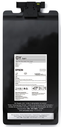 Epson originální ink C13T56F700, gray
