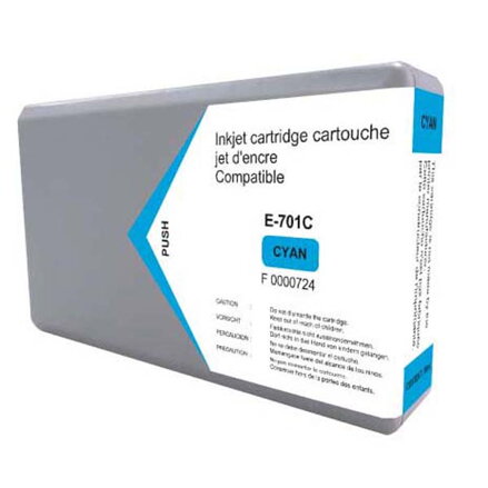 UPrint kompatibilní ink s C13T70124010, cyan, 3200str., 36ml, E-701C, Epson WorkForce Pro WP4000, 4500 series