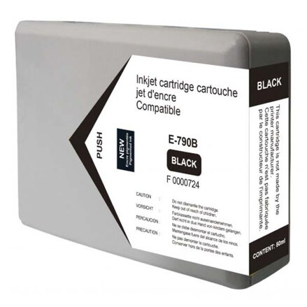 UPrint kompatibilní ink C13T79014010, s C13T79014010, 79XL, XL, black, 2600str., 50ml, E-79XLB, 1ks, pro Epson WorkForce Pro WF-56
