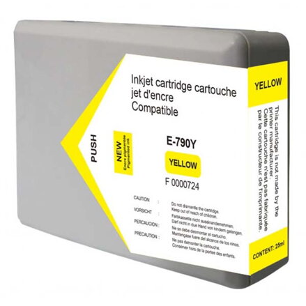 UPrint kompatibilní ink C13T79044010, s C13T79044010, 79XL, XL, yellow, 2000str., 25ml, E-79XLY, 1ks, pro Epson WorkForce Pro WF-5