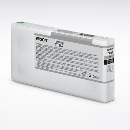 Epson originální ink C13T913700, light black, 200ml, Epson SureColor SC-P5000, SC-P5000 STD