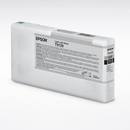 Epson originální ink C13T913900, light light black, 200ml, Epson SureColor SC-P5000, SC-P5000 STD