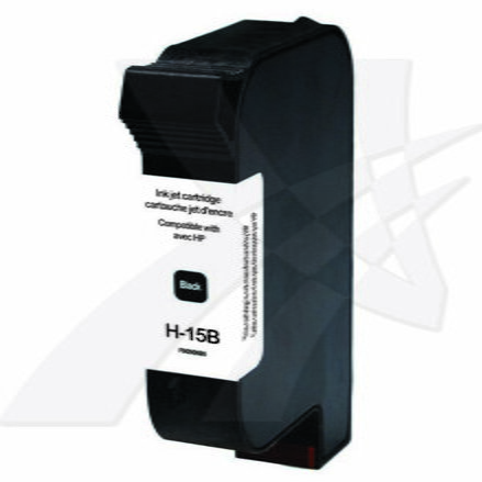 UPrint kompatibilní ink s C6615DE, HP 15, black, 720str., 40ml, H-15B, pro HP DeskJet 810, 840, 843c, PSC-750, 950, OJ-V40