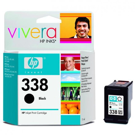 HP originální ink C8765EE, HP 338, black, 450str., 11ml, HP Photosmart 8150, 8450, OJ-6210, DeskJet 5740