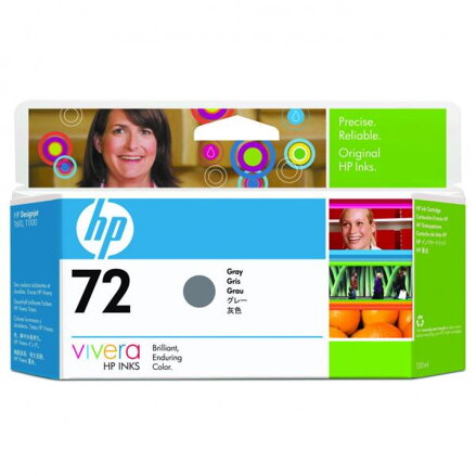 HP originální ink C9374A, HP 72, grey, 130ml, HP Designjet T1100, T770