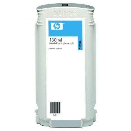 HP originální ink C9374A, HP 72, grey, 130ml, HP Designjet T1100, T770