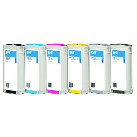 HP originální ink C9403A, HP 72, matte black, 130ml, HP Designjet T1100, T770