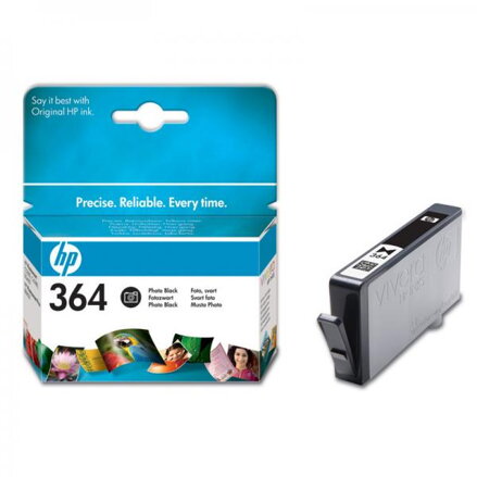 HP originální ink CB317EE, HP 364, photo, 130str., HP Photosmart B8550, C5380, D5460