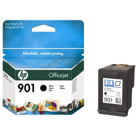 HP originální ink CC653AE, HP 901, black, 200str., 4ml, HP OfficeJet J4580