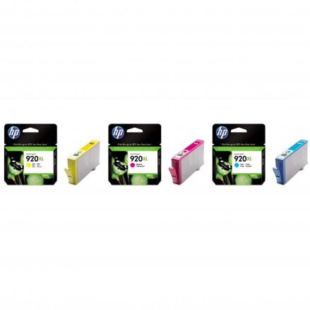HP originální ink CD972AE, HP 920XL, cyan, 700str., HP Officejet