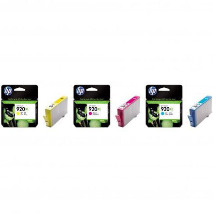 HP originální ink CD974AE, HP 920XL, yellow, 700str., HP Officejet