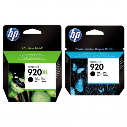 HP originální ink CD975AE, HP 920XL, black, 1200str., HP Officejet
