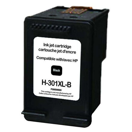 UPrint kompatibilní ink s CH563EE, HP 301XL, black, 520str., 20ml, H-301XLB, pro HP HP Deskjet 1000, 1050, 2050, 3000, 3050