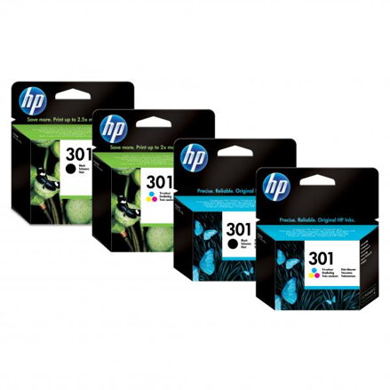 HP originální ink CH564EE, HP 301XL, color, 330str., HP HP Deskjet 1000, 1050, 2050, 3000, 3050