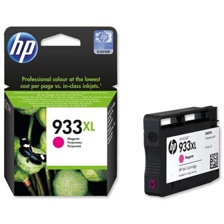 HP originální ink CN055AE, HP 933XL, magenta, 825str., HP Officejet 6100, 6600, 6700, 7110, 7610, 7510
