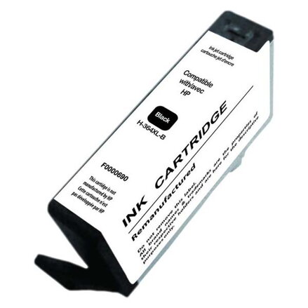 UPrint kompatibilní ink s CN684EE, HP 364XL, black, 20ml, H-364XLB, s čipem, pro HP Photosmart e-All-in-One, Premium, Plus, C5380