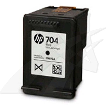 HP originální ink CN692AE, HP 704, černá, 480str., 6mlml, HP Deskjet 2060