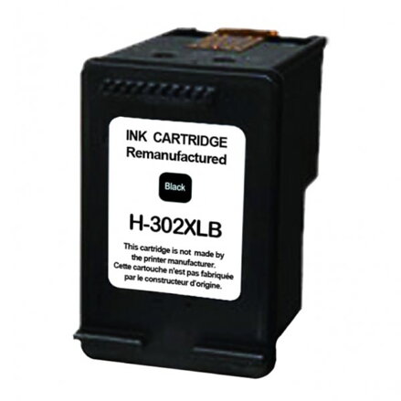 UPrint kompatibilní ink s F6U68AE, HP 302XL, black, 600str., 20ml, H-302XLB, pro HP OJ 3830,3834,4650, DJ 2130,3630,1010, Envy 452