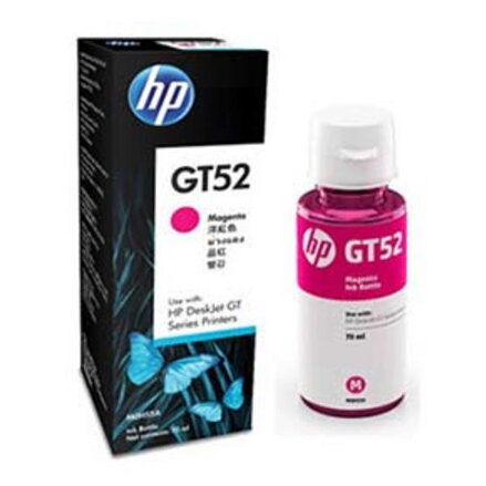 HP originální ink bottle M0H55AE, HP GT52, magenta, 8000str., 70ml, HP DeskJet GT serie, Cronos