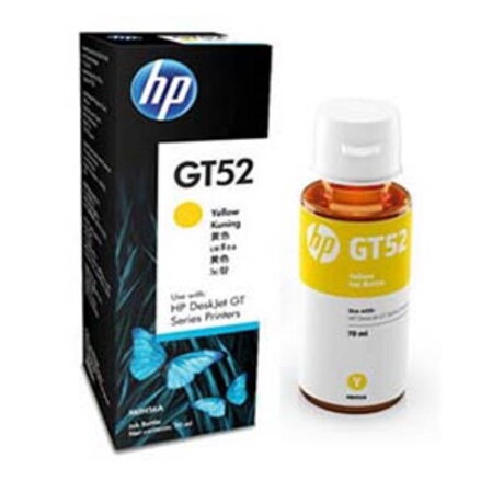 HP originální ink bottle M0H56AE, HP GT52, yellow, 8000str., 70ml, HP DeskJet GT serie, Cronos