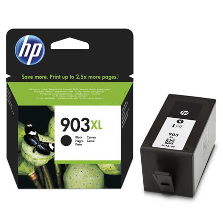 HP originální ink T6M15AE, HP 903XL, black, 825str., 21.5ml, high capacity, HP Officejet 6962,Pro 6960,6961,6963,6964,6965,6966