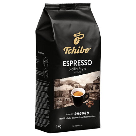 Káva zrnková, Tchibo, Espresso Sicilia Style, 1kg, sáček