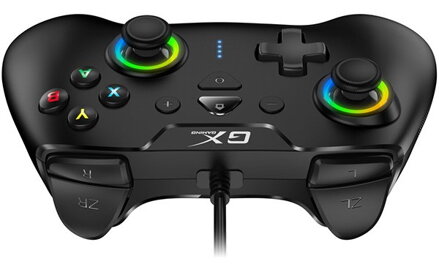 Gamepad Genius GX Gaming GX-23UV, 18tl., černý