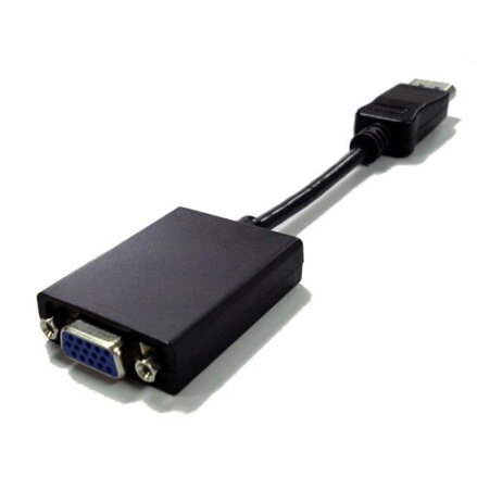 Video Redukce, DisplayPort M-VGA (D-Sub) F, 0, černá