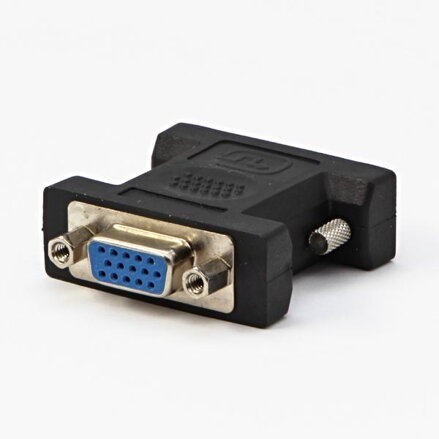 Redukce, VGA na DVI, VGA (D-Sub) F-DVI (24+5) M, 0, černá