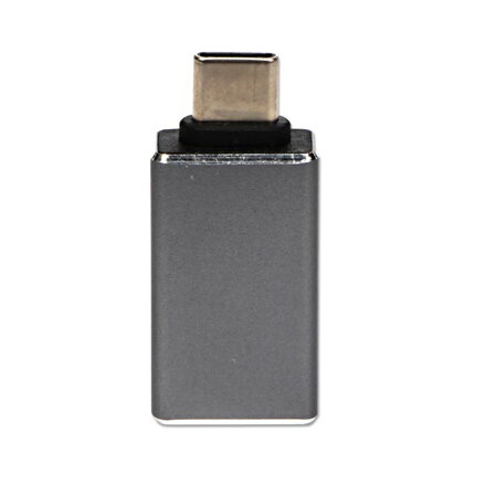 Redukce, USB (3.1) A F-USB C (3.1) M, 0, kovová