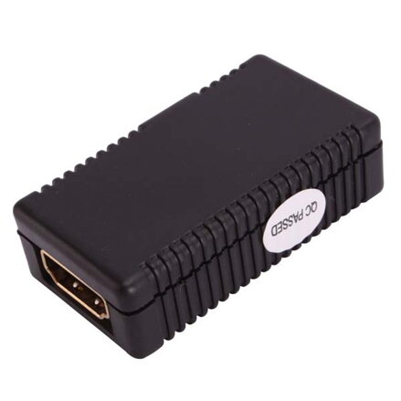 Audio/video Spojka, HDMI STANDARD, HDMI F-HDMI F, 0, černá, aktivní prodlužovací do 35m