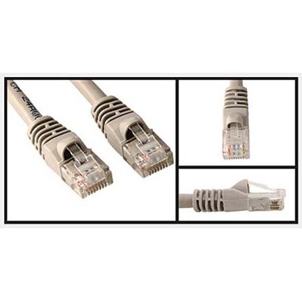 FTP patchcord, Cat.5e, RJ45 M-1.5m, stíněný, šedý, economy