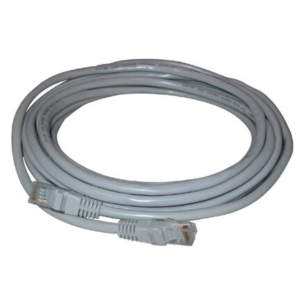 FTP patchcord, Cat.5e, RJ45 M-20m, stíněný, šedý, economy