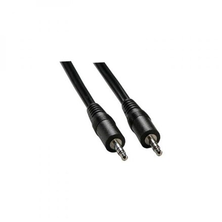 Kabel Jack (3,5mm) M- Jack (3,5mm) M, 1.5m, černá, Logo