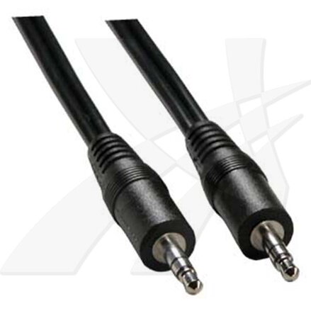 Kabel Jack (3,5mm) M- Jack (3,5mm) M, 10m, černá