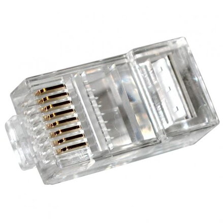 Konektor RJ45, lanko, 100-pack, cena za kus