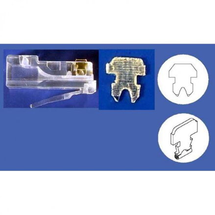 Konektor RJ45, lanko, 100-pack, cena za kus
