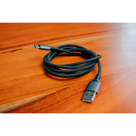 Verbatim USB kabel USB A samec - USB C samec, 18W, 1.2m, černý, box, 31843