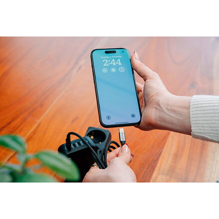 Verbatim USB kabel USB C samec - USB C samec, 60W, 1.2m, černý, box, 31845