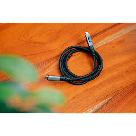 Verbatim USB kabel USB C samec - USB C samec, 100W, 1.2m, černý, box, 31848