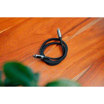 Verbatim USB kabel USB C samec - USB C samec, 240W, 1.2m, černý, box, 31849