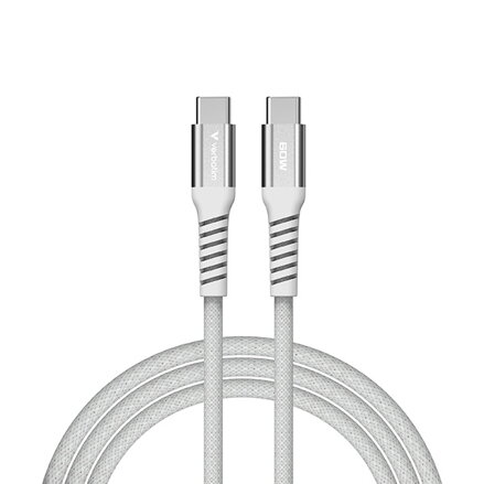 Verbatim USB kabel USB C samec - USB C samec, 60W, 1.2m, magnetický, šedý, box, 31850