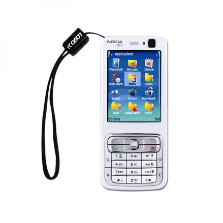 Kabel USB (2.0), USB A M- USB micro M, 0.3m, černý, Logo, poutko na mobil