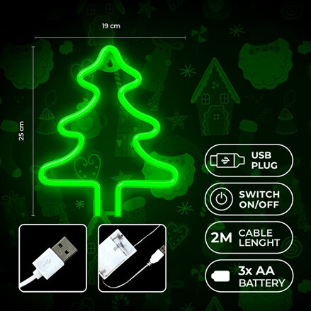 Neon PLEXI LED SKULL WITH BONE white FPNE18 Forever Light