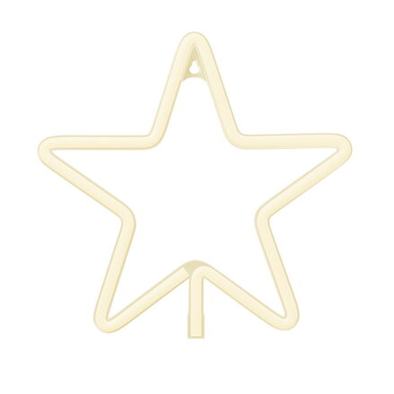 Neon LED CHRISTMAS PENTASTAR warm white FLNE22 Forever Light