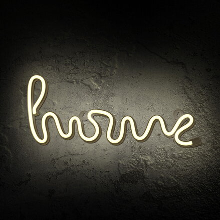 Neon LED Light HOME warm white Bat + USB FLNE21 Forever Light