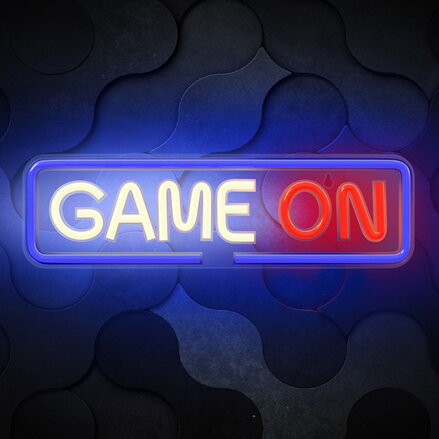 Neon PLEXI LED GAME ON multicolor FPNE23 Forever Light